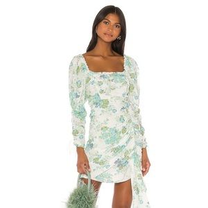 Eileen Mini Dress in Blue floral
For Love & Lemons